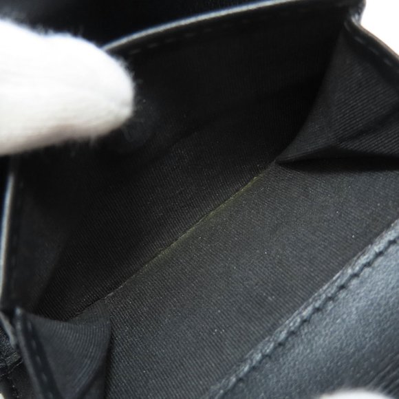 CHANEL Black Caviar Leather Logo Wallet - Picture 6 of 11